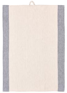 Södahl Modrá bavlněná utěrka Stripe 50 x 70 cm