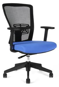 Office Pro Kancelářská židle Themis Clasic, SY - synchro, černá/modrá