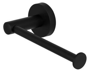 Gamma Roy, nástěnný držák na toaletní papír, černá matná, GMA-UP-ROY-BK