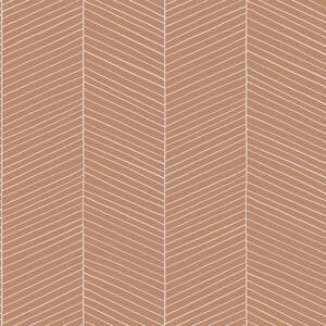 Geometrická vliesová tapeta na zeď, hnědá, 139357, Bloom, Esta Home