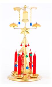 Zvonící stromek Sada vánočních svíček do Zvonícího stromku, červené 12 ks