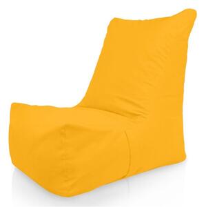 Moderní křeslo DISTINTO žluté (OUTDOOR)