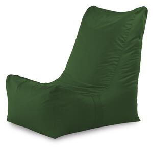 Moderní křeslo DISTINTO tmavě zelené (OUTDOOR)