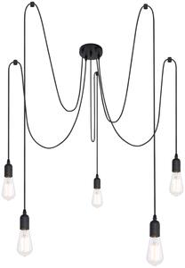 Globo Lighting Maracana závěsné svítidlo 5x60 W černá A110-5
