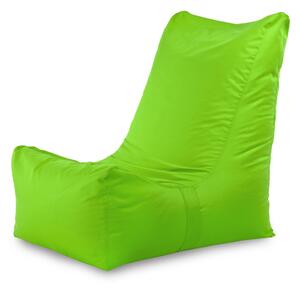 Moderní křeslo DISTINTO limetkové (OUTDOOR)