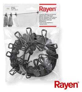 Šňůra na prádlo s kolíčky – Rayen