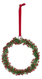 X-MAS Věneček s perlami 12 cm