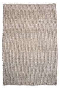 Moderní koberec Wool z měkkých vlněných vláken v béžovém odstínu 240cm