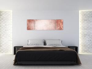 Obraz - Růžová mandala (170x50 cm)