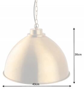 Industriální závěsná lampa Joy ve zlatém provedení s konstrukcí z kovu 115cm
