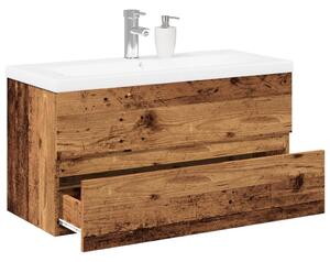 Skříňka se zápustným umyvadlem old wood 3328925
