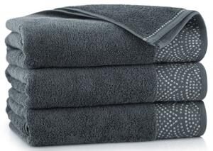 Egyptská bavlna ručníky a osuška Fabiano - tmavě šedá Velikost: ručník 50 x 90