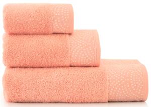 Egyptská bavlna ručníky a osuška Fabiano - meruňková Velikost: osuška 70 x 140