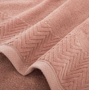 Egyptská bavlna ručníky a osuška Loira - starorůžová Velikost: ručníček 30 x 50