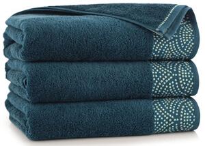 Egyptská bavlna ručníky a osuška Fabiano - tmavě modrá Velikost: ručník 50 x 90