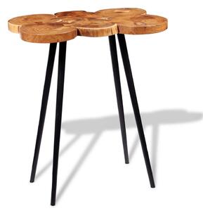Barový stůl ze špalku masivního akáciového dřeva 90x60x110cm