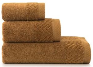 Egyptská bavlna ručníky a osuška Loira - světle hnědá Velikost: osuška 70 x 140