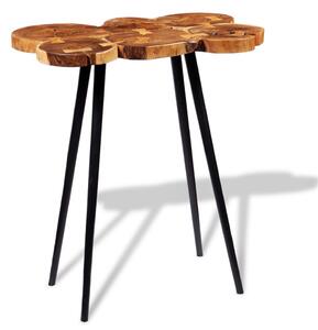 Barový stůl ze špalku masivního akáciového dřeva 90x60x110cm