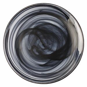 S-art - Talíř mělký černý 21 cm - Elements Glass (321911)