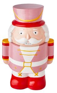 SWEET X-MAS Dóza na sušenky louskáček 26 cm