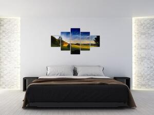Obraz - Horská louka (125x70 cm)