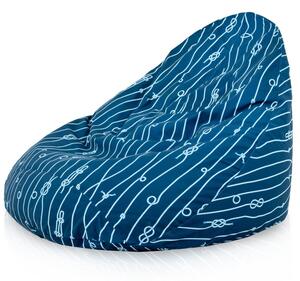 Sedací vak DROP XXL marine