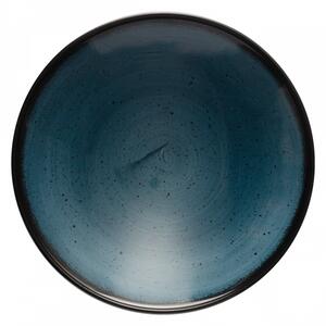 Lunasol - Talíř na těstoviny Curve 30 cm modrý - Hotel Inn Chic barevný (492152)