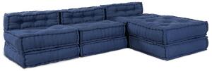 Modulová pohovka 4 pcs Indigo Textil
