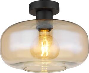 Globo Lighting Giuseppe stropní světlo 1x40 W černá-jantarová 15566DA