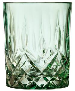 Lyngby Glas Set čtyř zelených sklenic Sorrento 320 ml