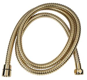 Sapho Sapho, POWERFLEX kovová sprchová hadice, 150cm, zlato, FLEX150G
