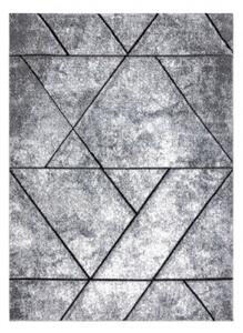 Koberec COZY 8872 Wall geometric šedý/nebeský