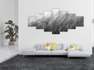 Obraz - Tráva ve větru (210x100 cm)