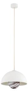 Argon 8443 - Lustr na lanku PIAVA 1xE14/7W/230V alabastr bílá