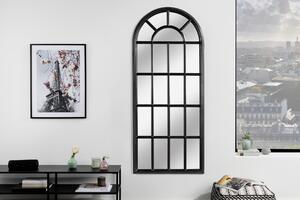 Obloukové vintage zrcadlo Castillo 140 cm černé