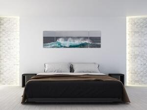 Obraz - Vlny v oceánu (170x50 cm)