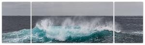 Obraz - Vlny v oceánu (170x50 cm)