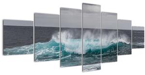 Obraz - Vlny v oceánu (210x100 cm)