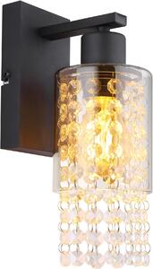 Globo Lighting Backey nástěnné svítidlo 1x40 W mosaz-kouřová 15799W