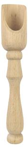 AMADEA Dřevěná lopatka na koření, masivní dřevo,velikost 14 cm