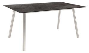 Stern Jídelní stůl Interno, Stern, obdélníkový 180x100x75 cm, profil nohou kulatý, rám nerezová ocel, deska HPL Silverstar 2.0 dekor dle vzorníku