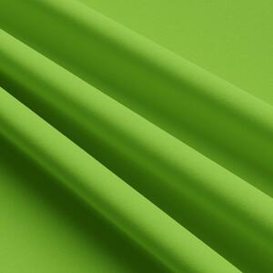 Závěs na řasící pásce se zirkóny 140x250 cm světle zelený