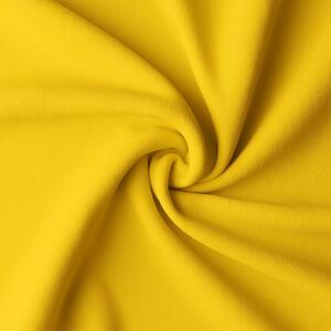 Závěs na kroužcích se zirkóny 140x250 cm žlutý