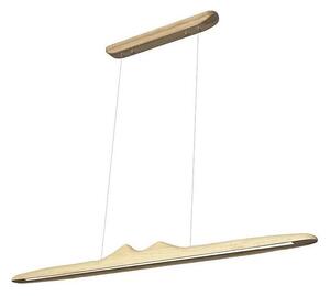 LED Lustr na lanku LED/22W/230V 4000K 120 cm jasan/masiv