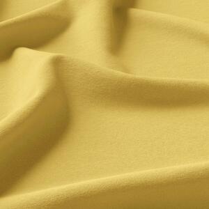 Závěs na řasící pásce se zirkóny 140x250 cm pastelově žlutý