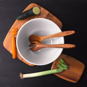 Salátová lžíce Teak 30,5 x 6,8 x 1,9 cm – GAYA Wooden (593737)