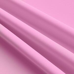 Závěs na řasící pásce se zirkóny 140x250 cm světle růžový