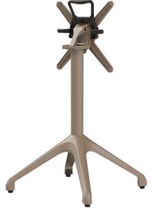 Zahradní stolová podnož YUNA khaki pro desky max O80 cm nebo 80×80 cm Exteriér | Zahradní stoly