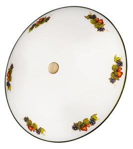Kolarz 731.U13.4.113-Stropní svítidlo NONNA 3xE27/60W/230V pr. 42 cm víno/jahody
