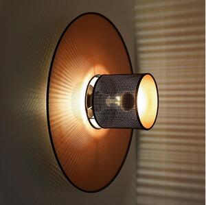Duolla - Nástěnné svítidlo TOKYO SHINY 1xE27/15W/230V pr. 50 cm měděná/černá